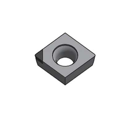 Le négatif polycristallin de rotation indexable du diamant 80° d'insertion de commande numérique par ordinateur d'OIN usine l'insertion d'essuie-glace