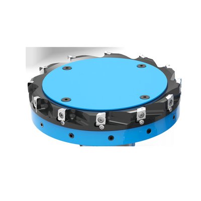 PCD ISO coupeuse de face de fraisage FMP080SA27-BE12-12 avec 12 bords de coupe outil pour usiner efficacement les surfaces plates