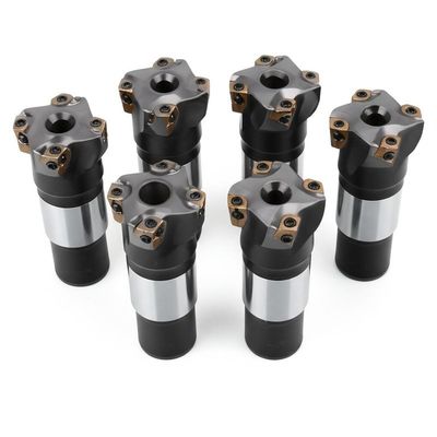 Fraise à surfacer à 6 arêtes de coupe pour diamètre de fraise standard supérieur à 40 mm, type de machine à surfacer en bout