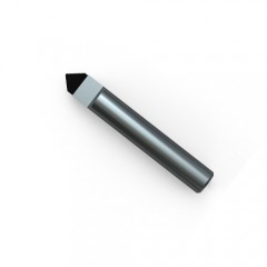fraise en bout simple de la profondeur PCD de 1mm à de 3.5mm poly Diamond End Mill cristallin