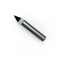 fraise en bout simple de la profondeur PCD de 1mm à de 3.5mm poly Diamond End Mill cristallin