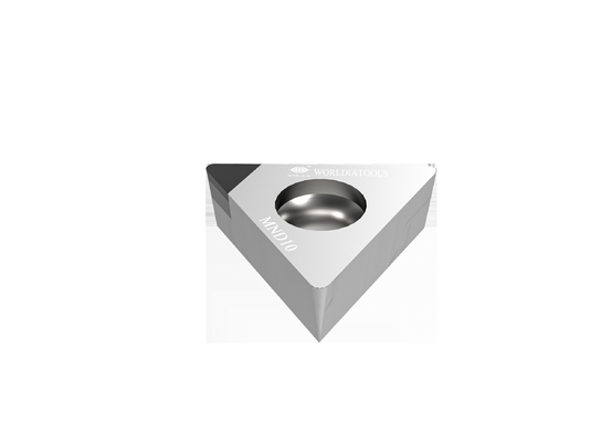 Outils de rotation de usinage de la triangle PCD d'insertions de carbure de TCGW 16T304