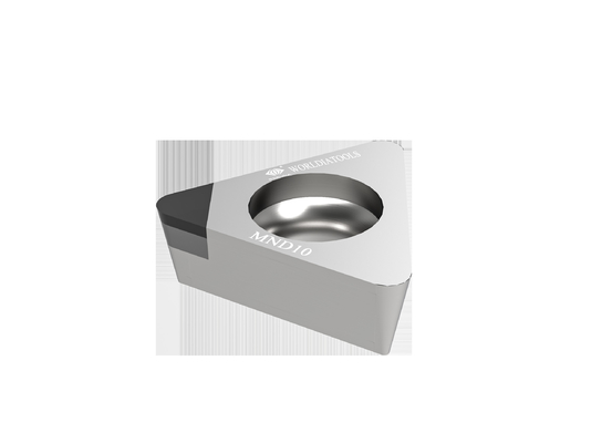 La coupe de WORLDIA TPGW110304 PCD insère les insertions de fraisage de carbure pour des machines de commande numérique par ordinateur
