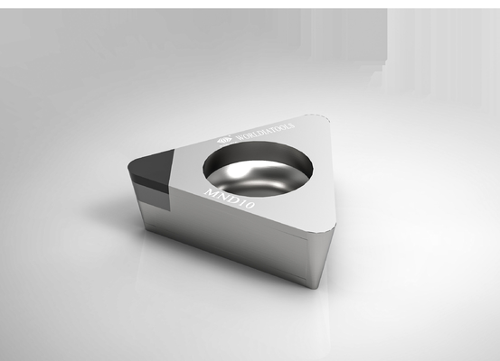 La coupe de WORLDIA TPGW110304 PCD insère les insertions de fraisage de carbure pour des machines de commande numérique par ordinateur