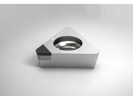 La coupe de WORLDIA TPGW110304 PCD insère les insertions de fraisage de carbure pour des machines de commande numérique par ordinateur