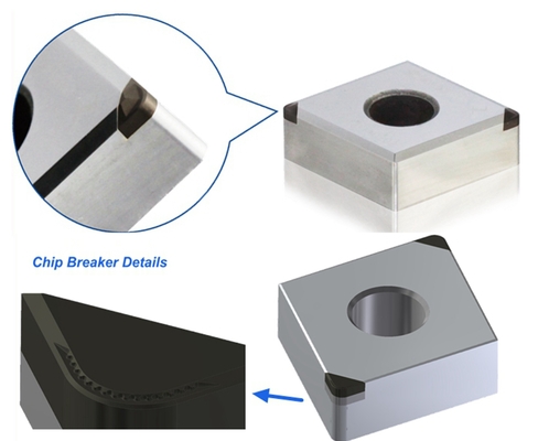 Type insertions en acier trempé de PNH0120 PNH2018 PNH3019 Chip Breaking Inserts DN