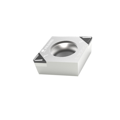 Type polycristallin insertions en aluminium de cc de diamant de Chip Breaker Insert High Silicon PCD