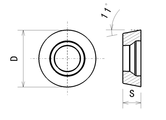 le carbure de fraisage d'insertion de commande numérique par ordinateur de 0.20-2.70mm/Rev RPMW 1003MO s'insère pour en acier trempé
