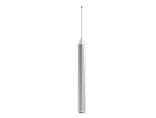 0.4-2.0 Mm Pcd Micro Drill Composite Céramique Haute Dureté Ultra-Micro ф0.2-ф2mm