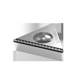 Outils de coupe non ferreux de Worldia de matériaux, insertion de Pcd