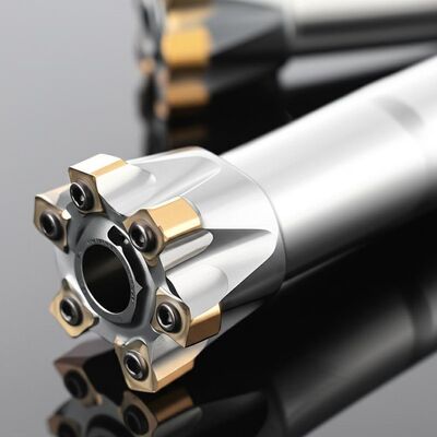 Fraises de surfaçage à arrosage, fraises à plaquettes en carbure durables pour opérations d'usinage industriel