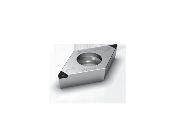 Outils de coupe standard de Worldia de Dcgw de triangle, insertion de rotation de carbure
