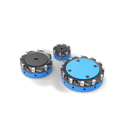 Coupeurs de fraisage légers de visage de PCD Worldia Shell Mill indexable