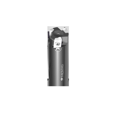 Diamètre indexable droit de coupeur de fraisage de la jambe PCD 25mm 32mm
