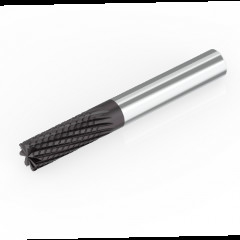 Coupeur multi solide de fraise en bout de cannelure d'outils au carbure d'ODM d'OEM pour le métal